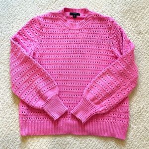 J. Crew Crewneck Stitchy Sweater